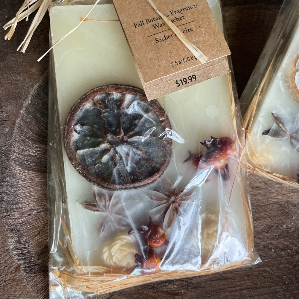 PIER 1 IMPORTS FALL BOTANICS FRAGRANCE WAX SACHET NEW (1 SACHET)